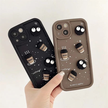 3D Coffee Toy Phone Case