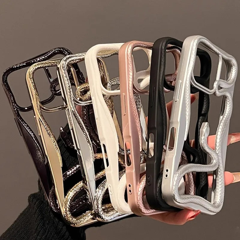 Luxury 3D Snake Hollow Phone Case