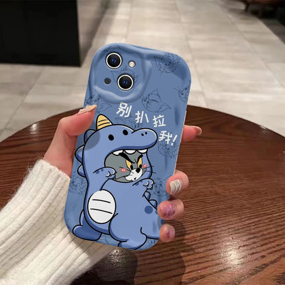 Cartoon 3D Wave Case