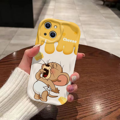 Cartoon 3D Wave Case