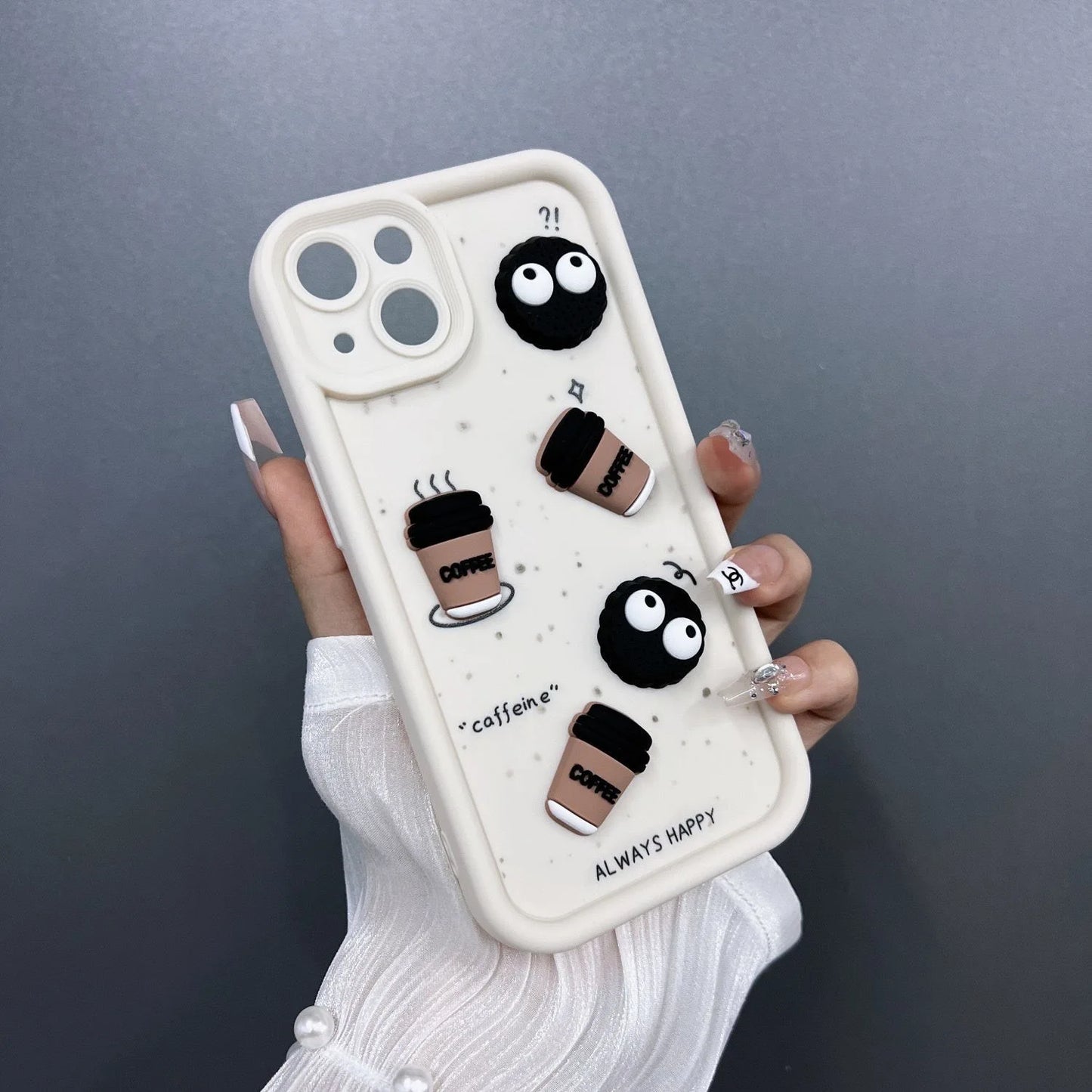 3D Coffee Toy Phone Case