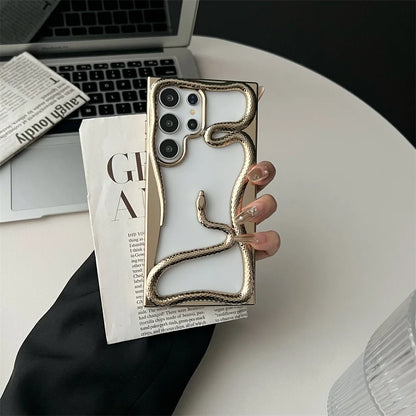 Luxury 3D snake pattern Case