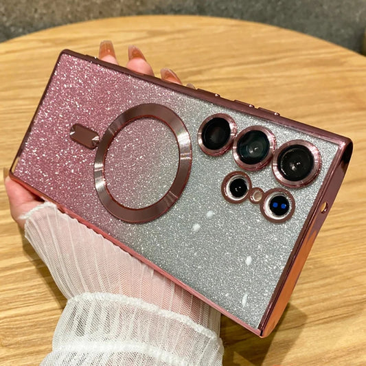 Magsafe Glitter Luxury Magnetic Woman Case