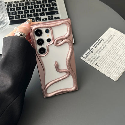 Luxury 3D snake pattern Case