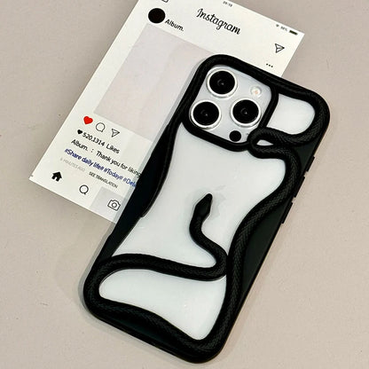 Luxury 3D Snake Hollow Phone Case