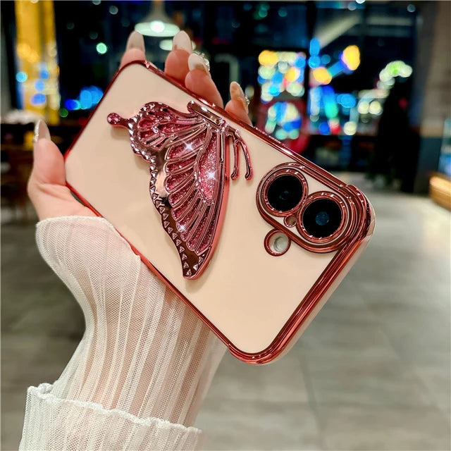 Butterfly Holder Stand Phone Case