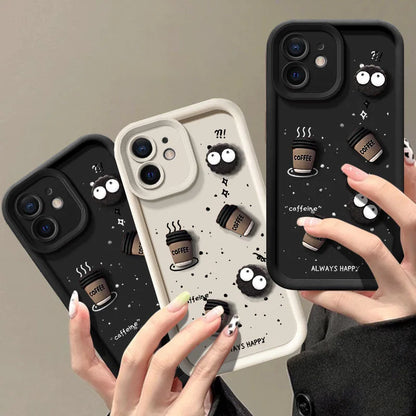 3D Coffee Toy Phone Case