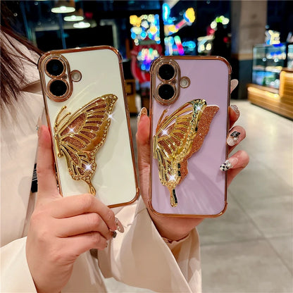 Butterfly Holder Stand Phone Case