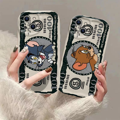 Cartoon 3D Wave Case